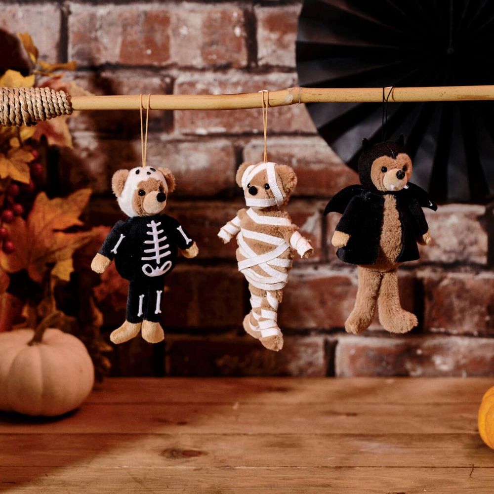 Richard Langs Spooktacular Halloween Dressed Bear Hanging Decoration - (Choice of 3)
