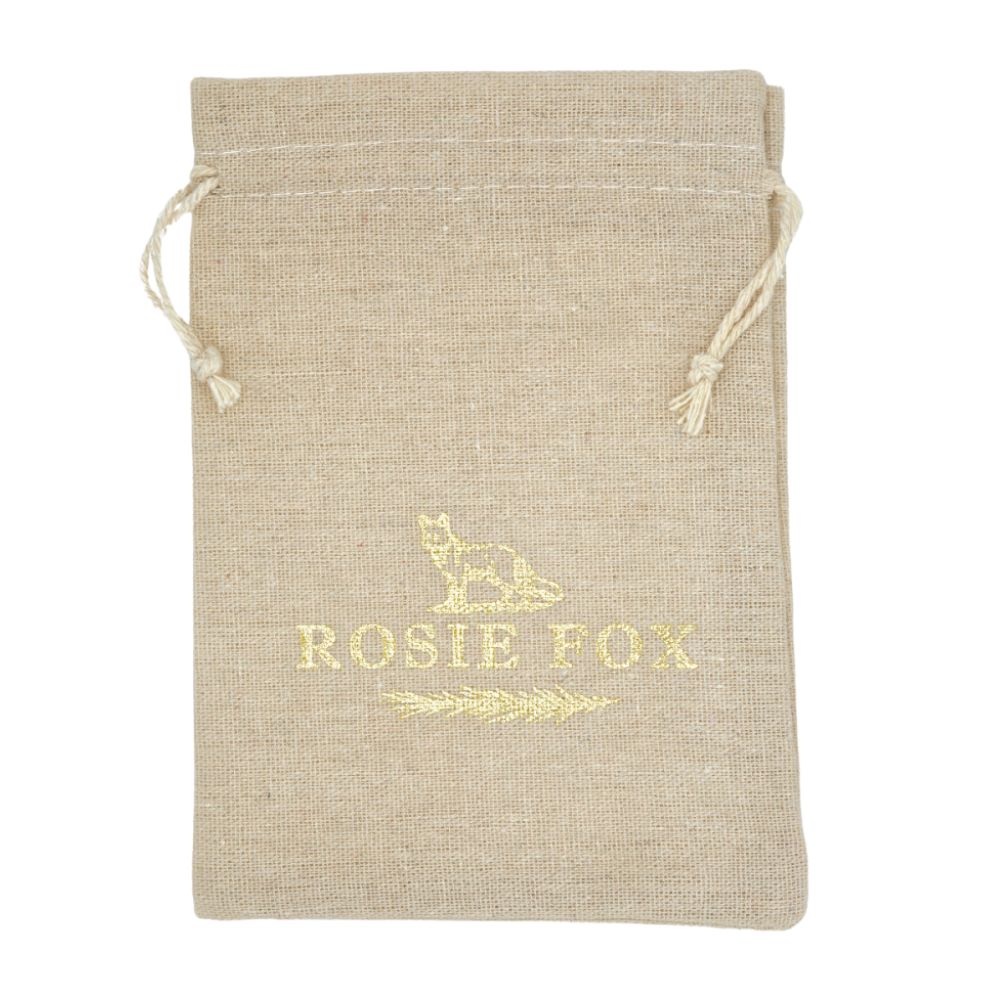 Rosie Fox Gold Amethyst Gemstone Heart Chain Necklace