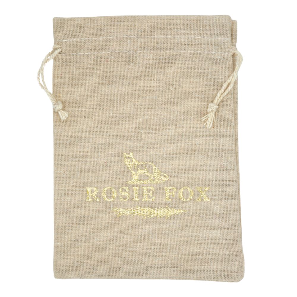 Rosie Fox Gold Rose Quartz Gemstone Heart and Tourmaline Gemstone Chain Necklace