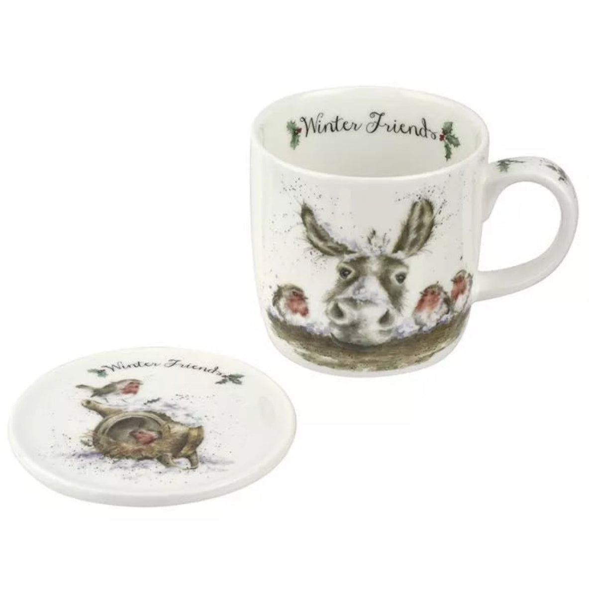 Wrendale Designs - Winter Sjaal, Beige - Hond, Eén maat