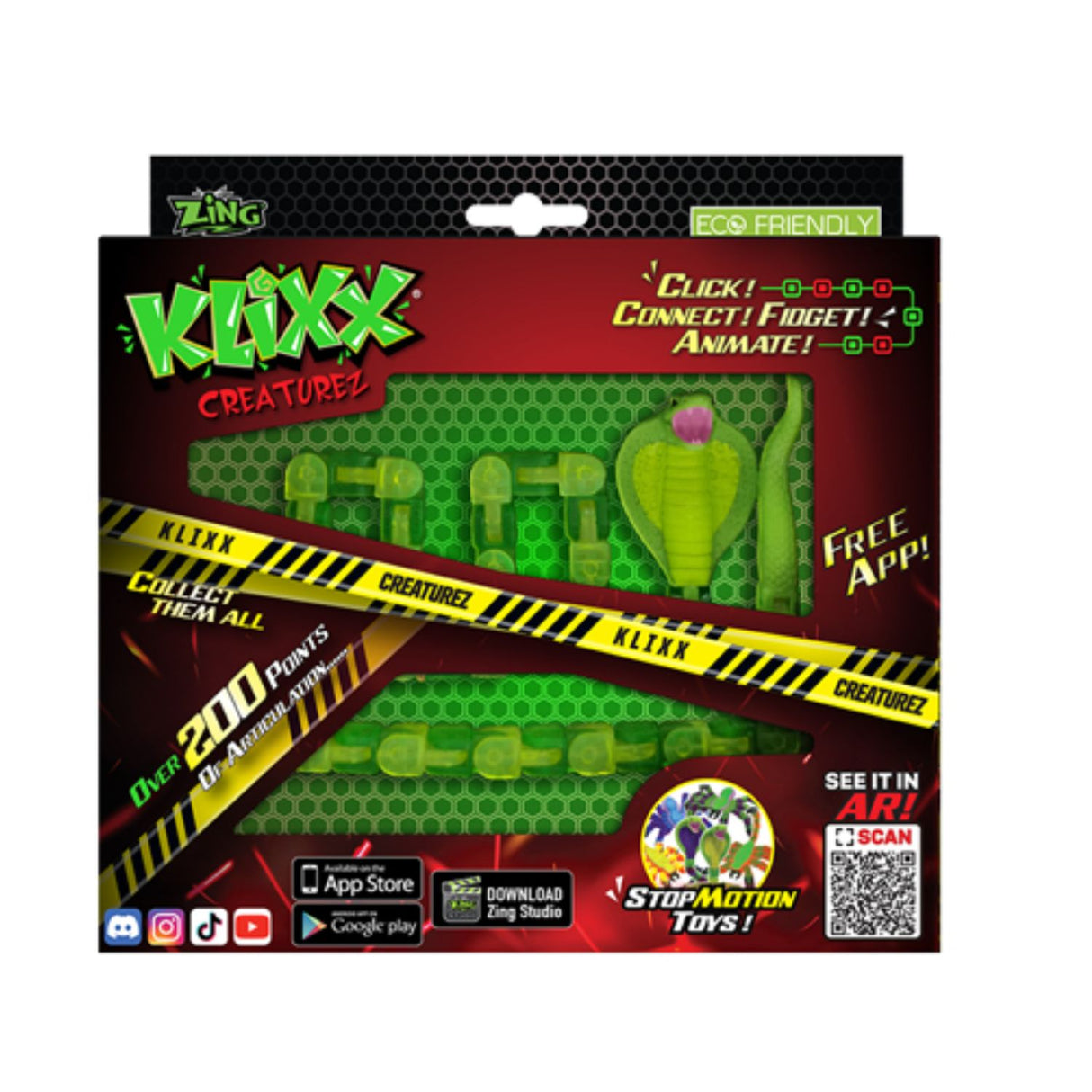 Brainstorm KLiXX Spider Six Pack - Green and Purple (Chocie of 2)