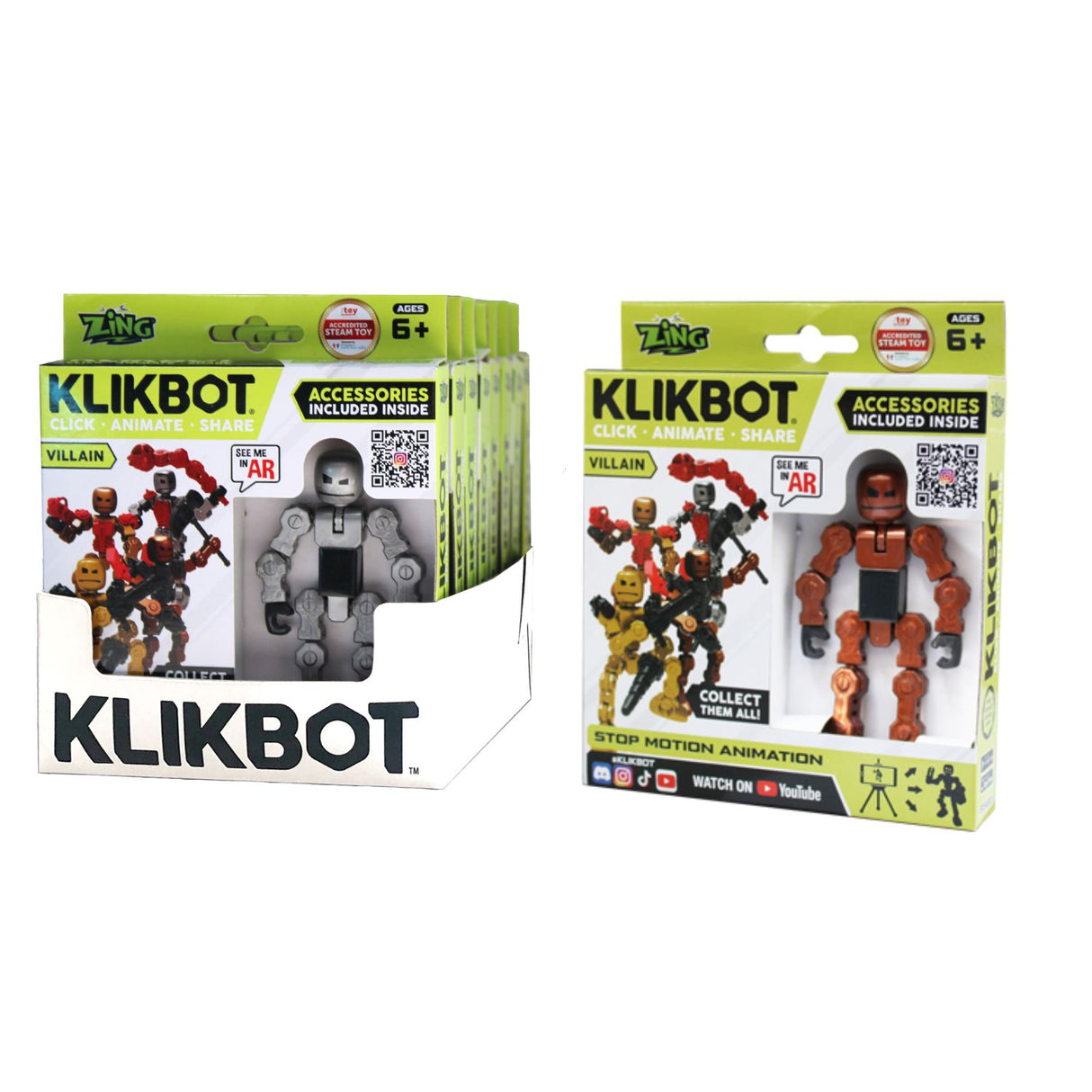 Brainstorm KLIKBOT (Choice of 8)