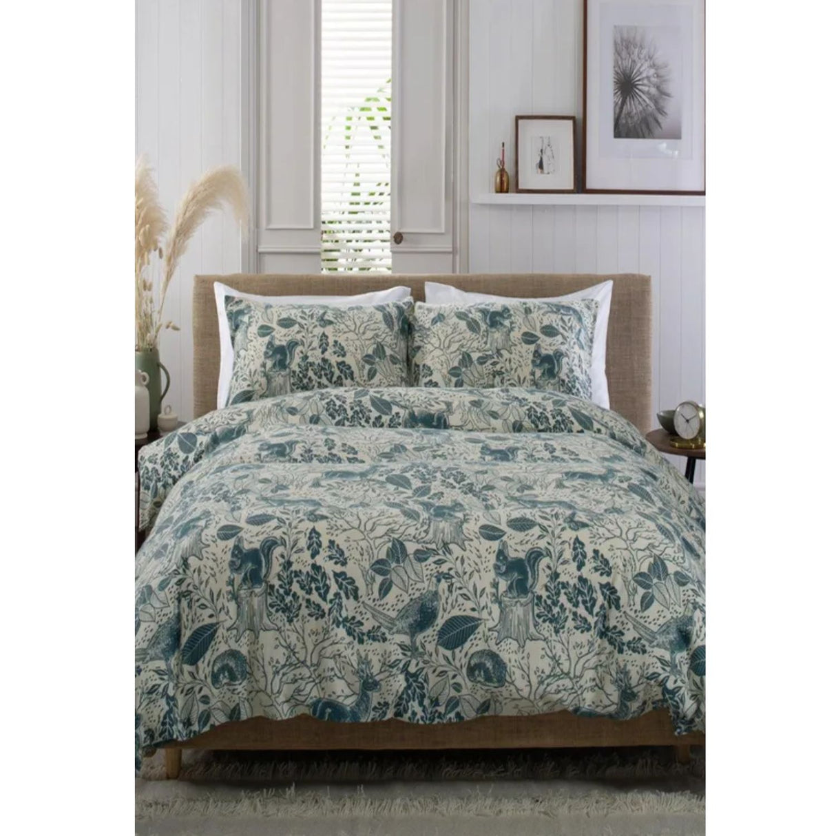 Deyongs Hidden Forest Teal Single Duvet