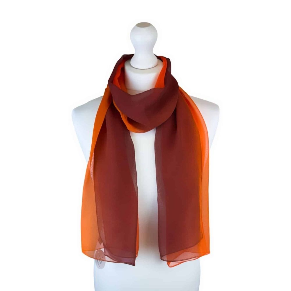 SH Sales Bright Ombre Shaded Chiffon Summer Scarf - (Choice of 3)