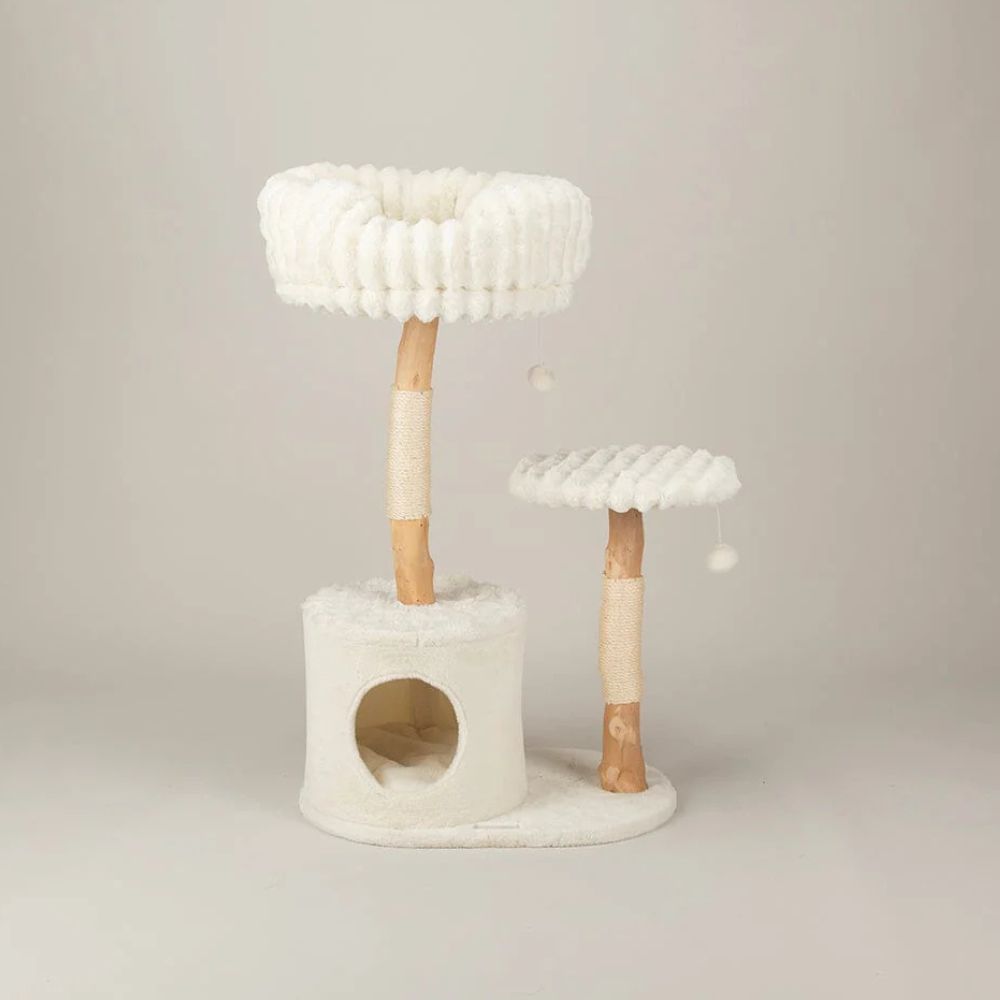 Scruffs Colorado Cat Scratching Tree - Cream
