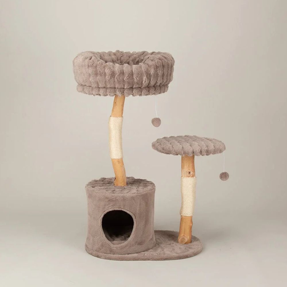 Scruffs Colorado Cat Scratching Tree - Taupe