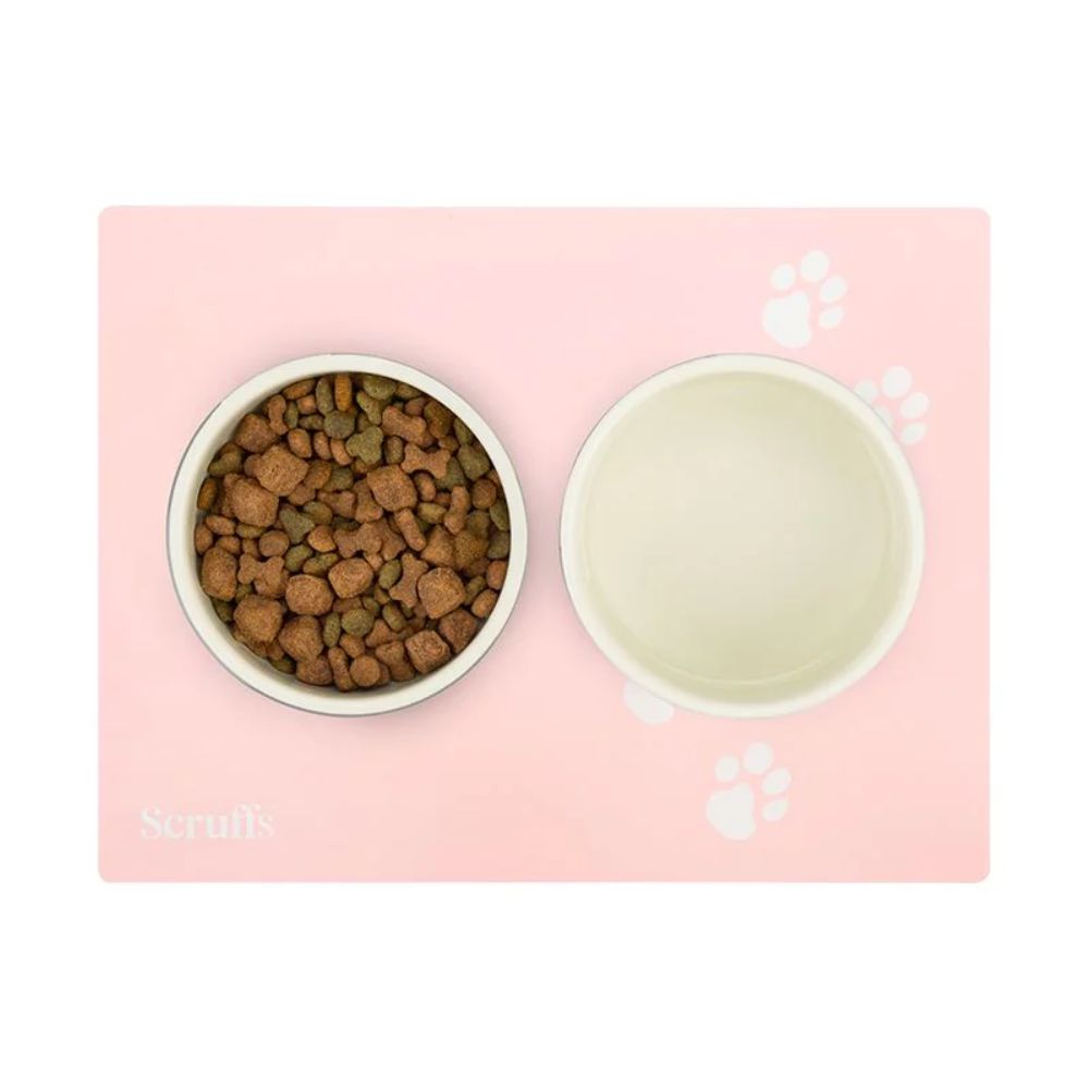 Scruffs 40cm x 30cm Pet Placemat - Pink