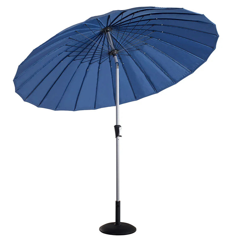 Hartman 2.7m Shanghai Round Crank & Tilt Parasol - Navy
