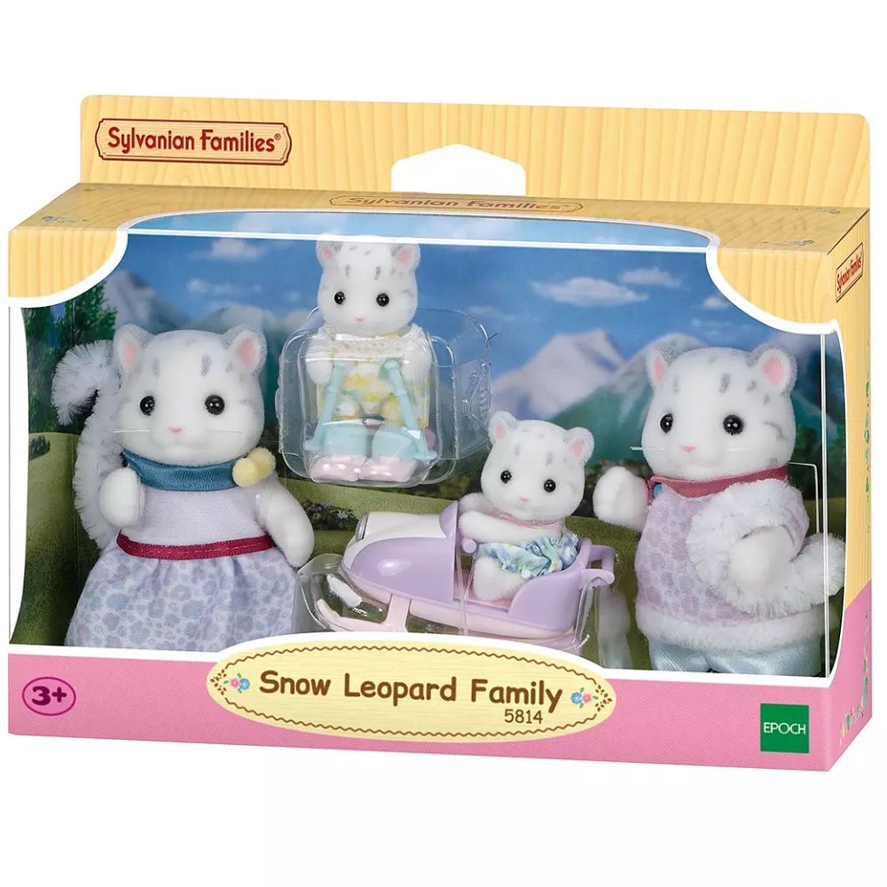 Sylvanian Families Snow Leopard Family Set