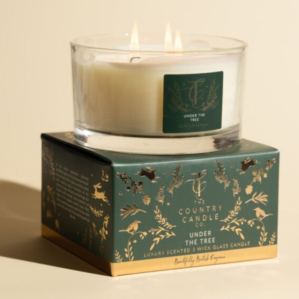 The Country Candle Co Enchanted Woodland - Under The Tree 3 Wick Candle