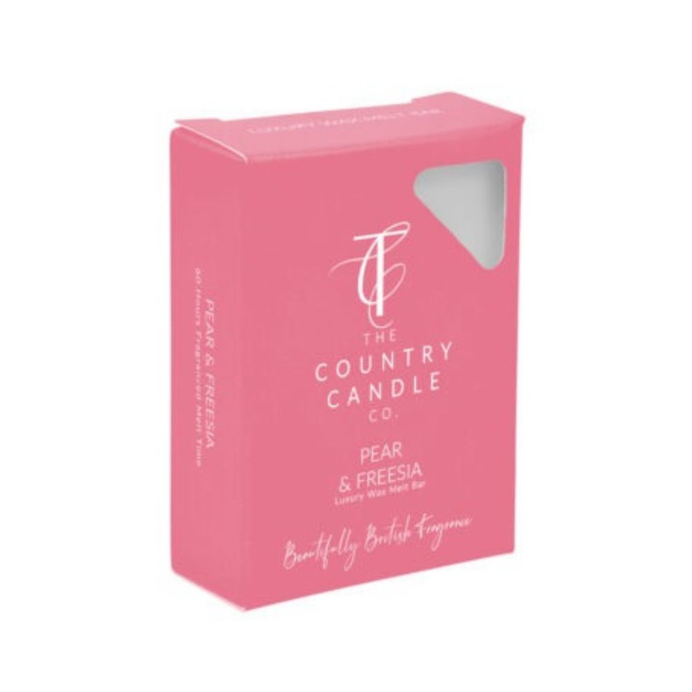 The Country Candle Co Pastels - Pear & Freesia Wax Melt Bar