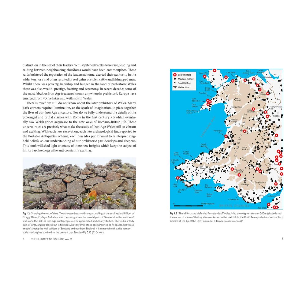 The Hillforts of Iron Age Wales by Toby Driver
