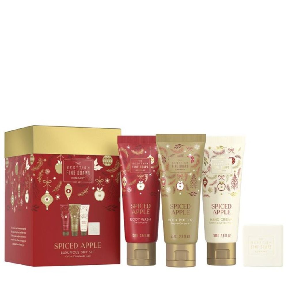 The Scottish Fine Soaps Co Spiced Apple Gift Cube