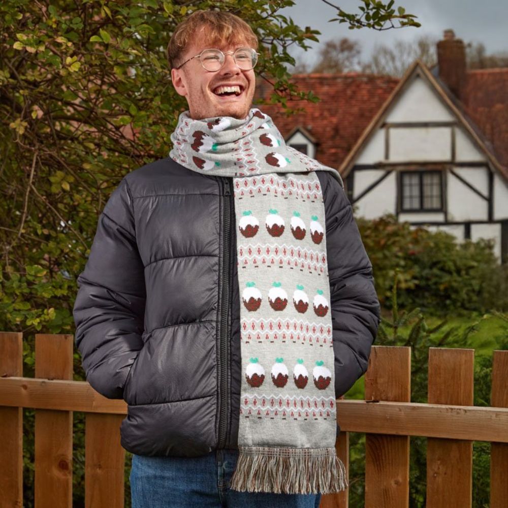 Three Kings Luxury Xmas Pudding Scarf