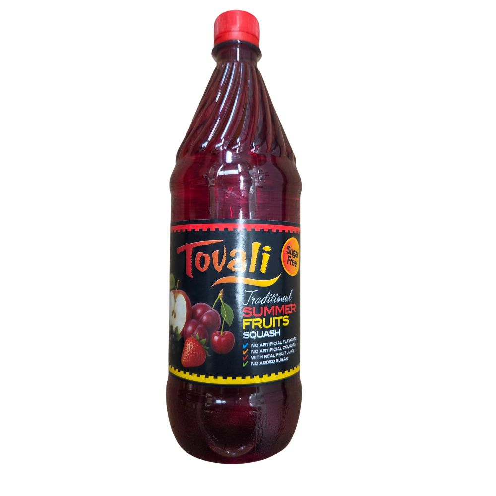 Tovali 1Ltr Sugar Free Summer Fruits Squash
