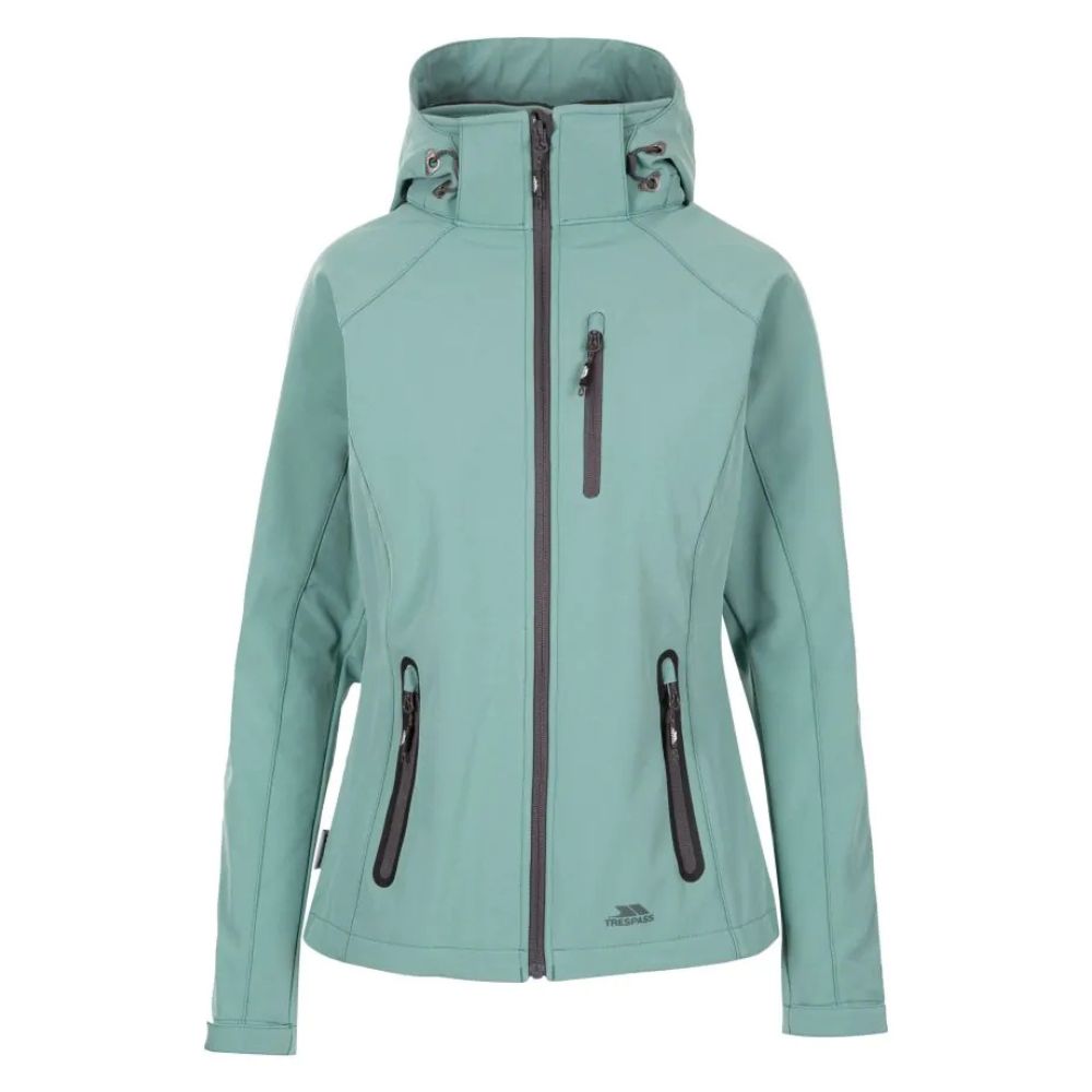 Trespass Bela II Soft Shell Women's Jacket - Teal Mist