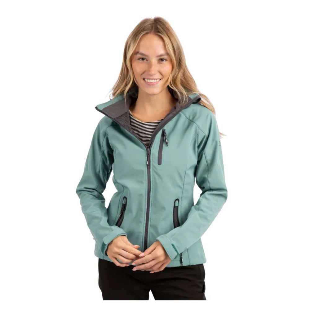Trespass Bela II Soft Shell Women's Jacket - Teal Mist