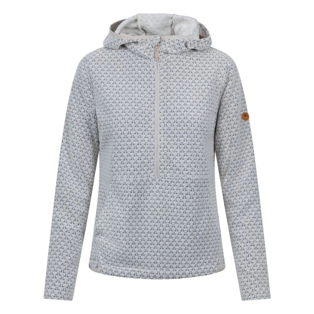 Trespass Metraya Womens 1/2 Zip Fleece - Ghost