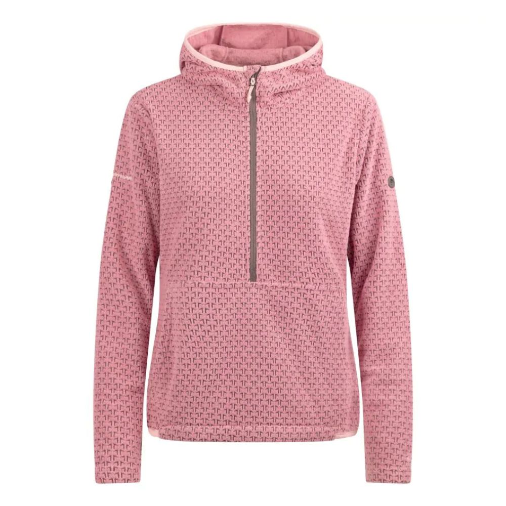 Trespass Metraya Womens 1/2 Zip Fleece - Pink Haze