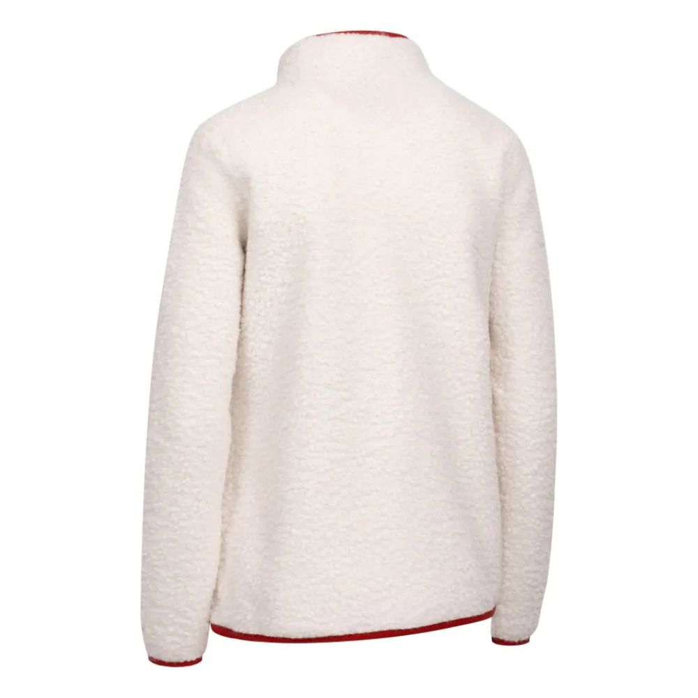 Trespass Tourley Full Zip Teddy Women's Fleece - Cream