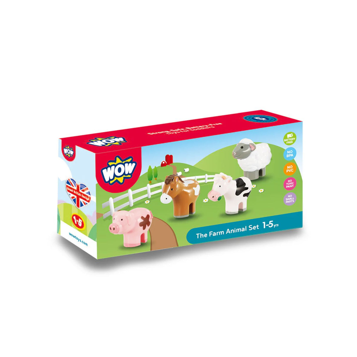 Wow Toys Wow Play Farm Animal Set