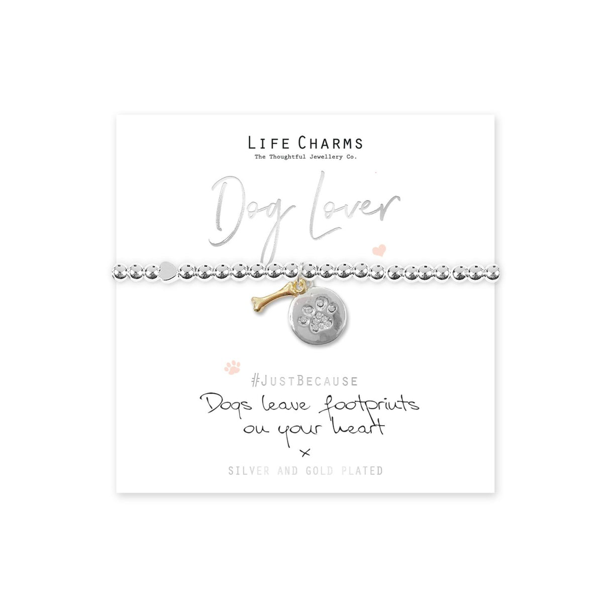 Life Charms 'Dog Lovers' Bracelet