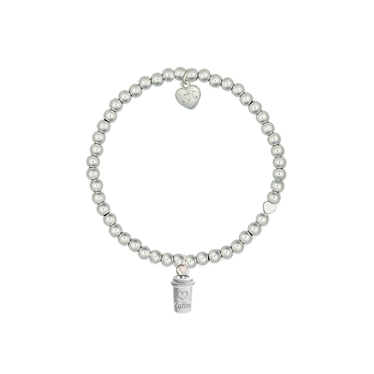 Life Charms Life Begins After Coffee Bracelet
