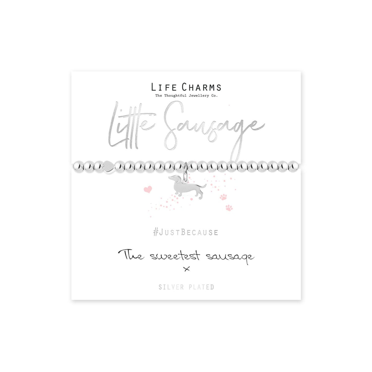 Life Charms Little Sausage Bracelet