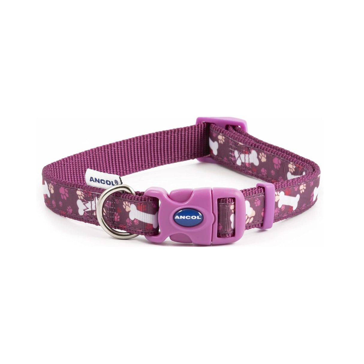 Ancol 20-30cm Purple Bone Collar
