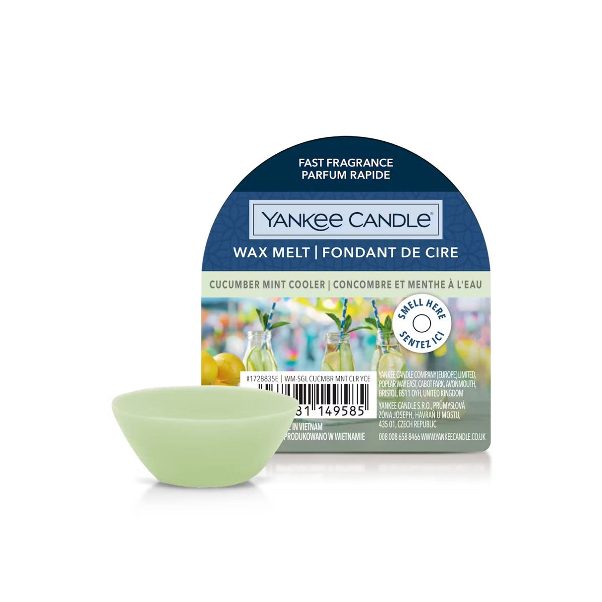 Yankee Candle Cucumber Mint Cooler Wax Melt