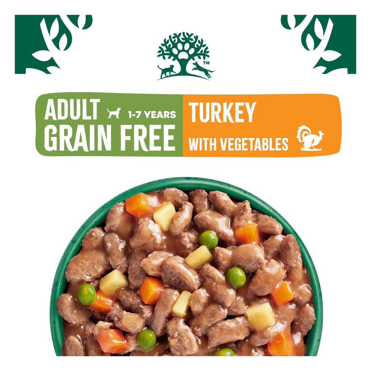 James Wellbeloved 90g GF Adult Turkey in Gravy Pouch (12 PK)