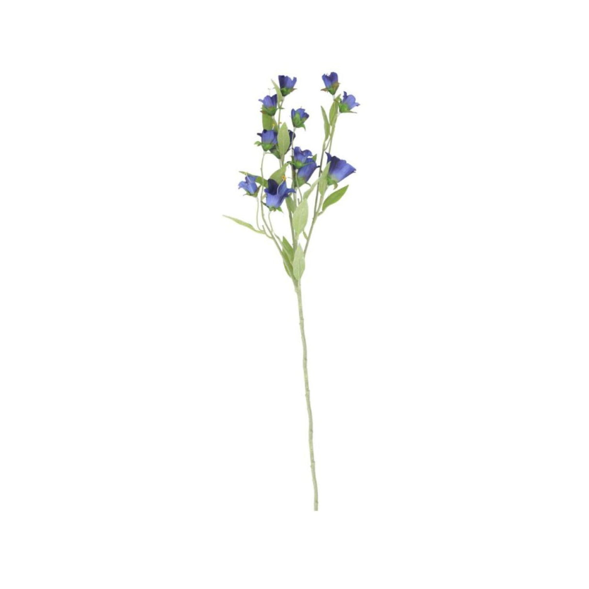 Gisela Graham 75cm Blue Canterbury Bells Artificial Spray
