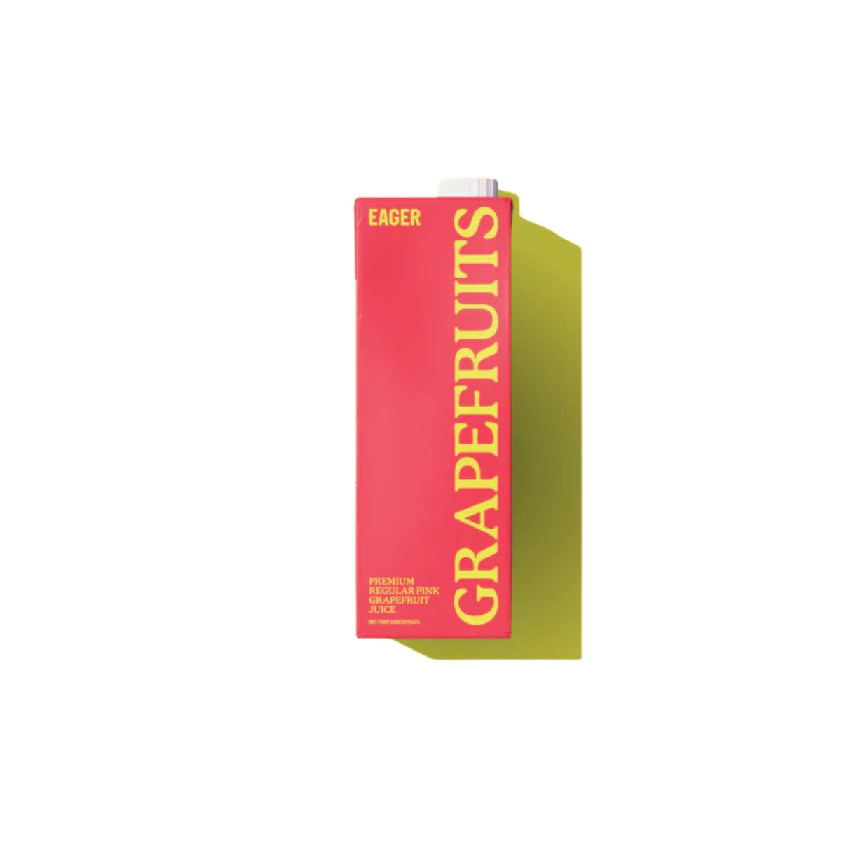 Eager Drinks 1 Litre 100% Squeezed Smooth Pink Grapefruit Juice