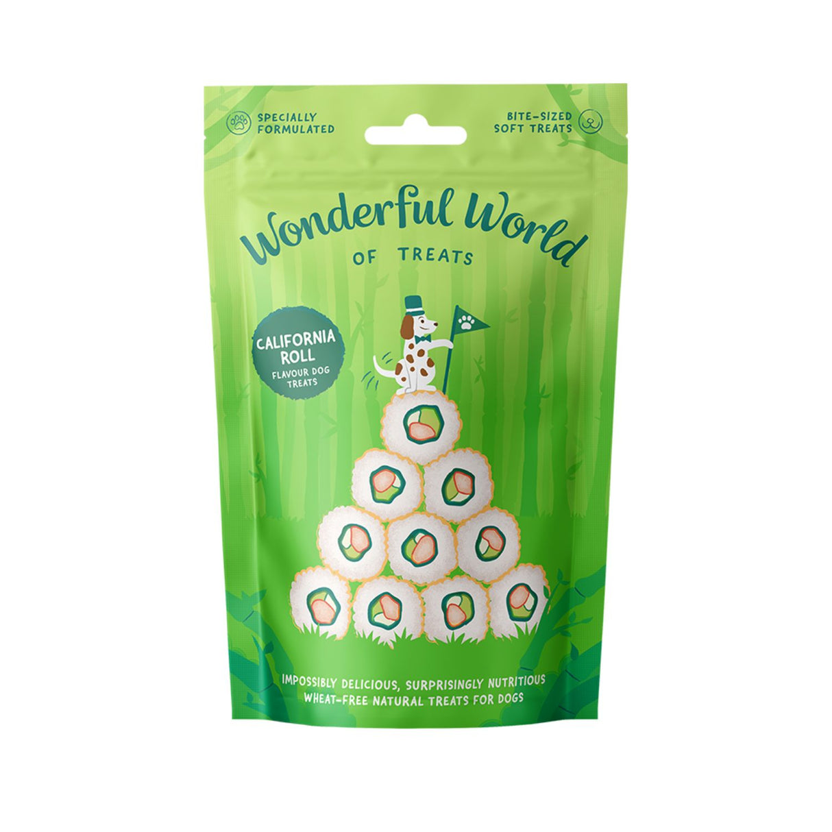 Wonderful World Of Treats 50g California Rolls Dog Treats