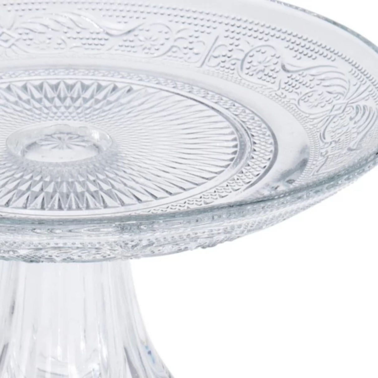 Koopman Glass Cake Stand