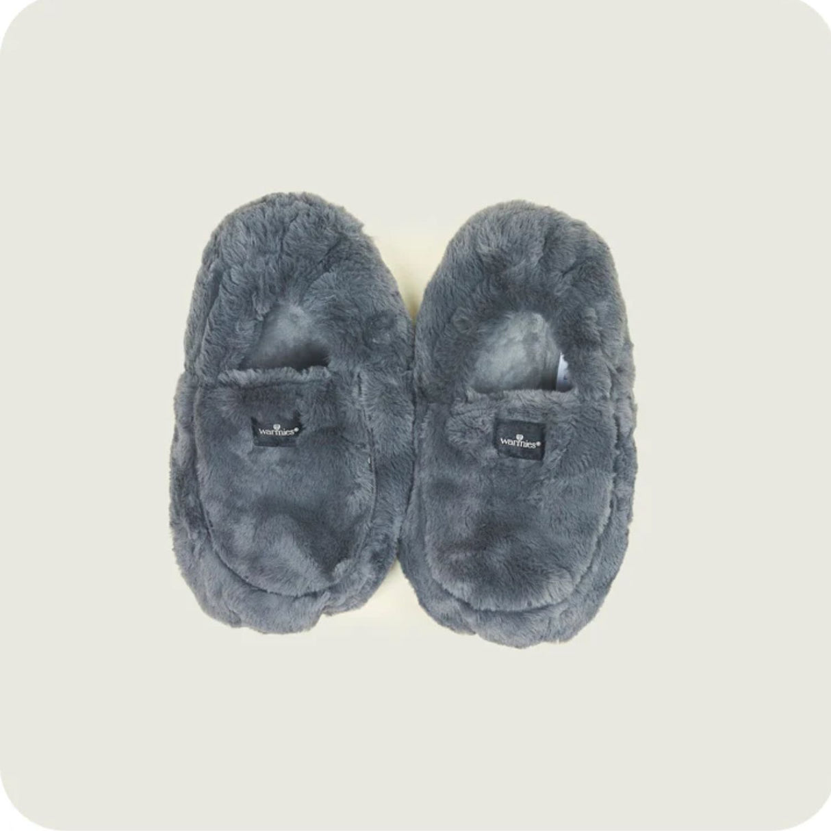 Warmies Luxury Steel Grey Slippers