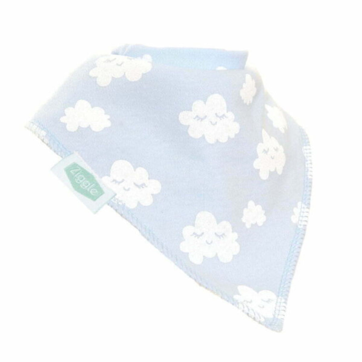 Ziggle Baby Cuddly Blues Bib Set
