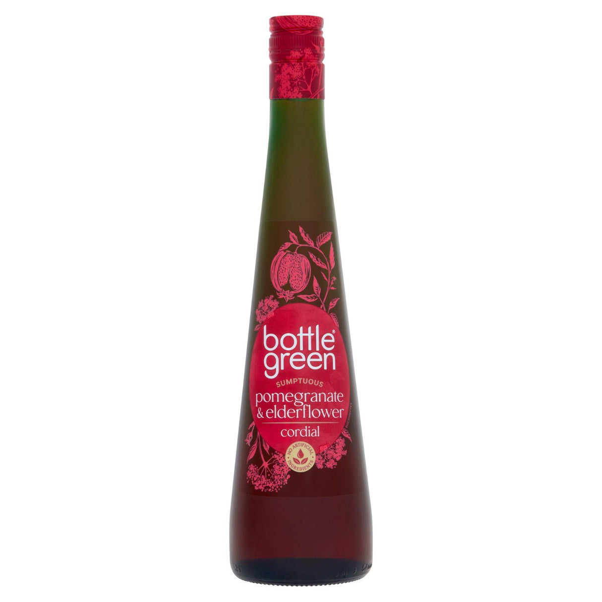Bottlegreen Pomegranate & Elderflower Cordial 500ml