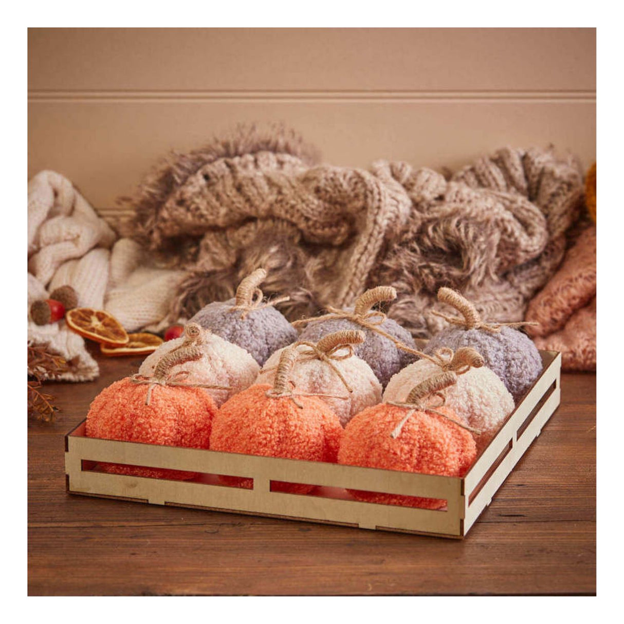 Richard Langs Pumpkin Autumn Ornament (Choice of 3)
