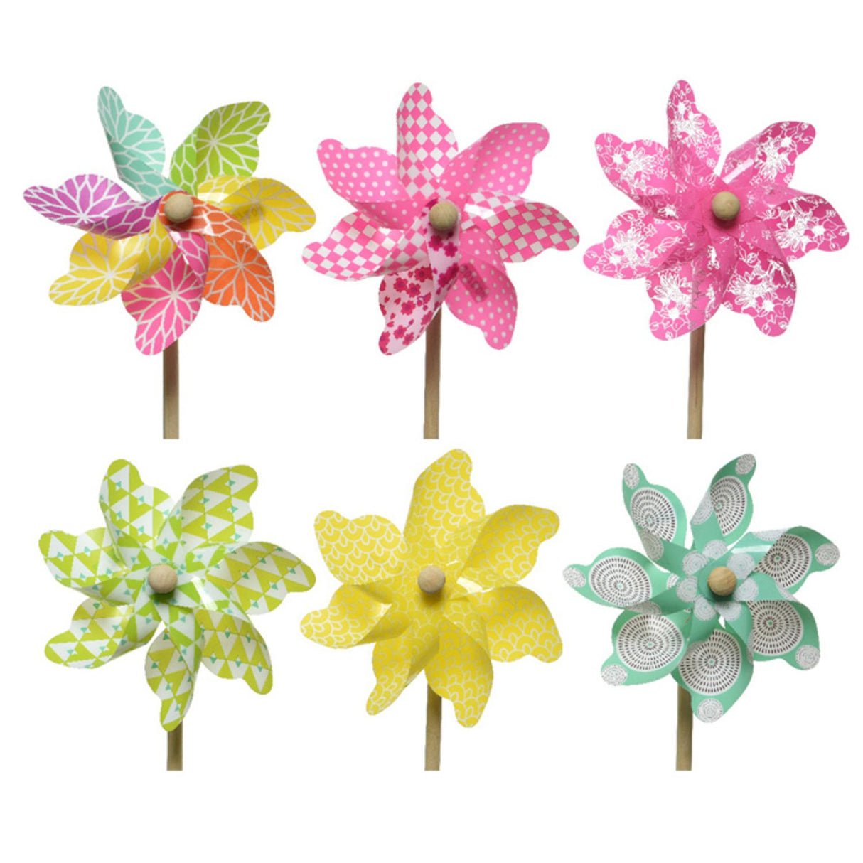 Decoris 48cm Colourful Windmobile (Choice of 6)