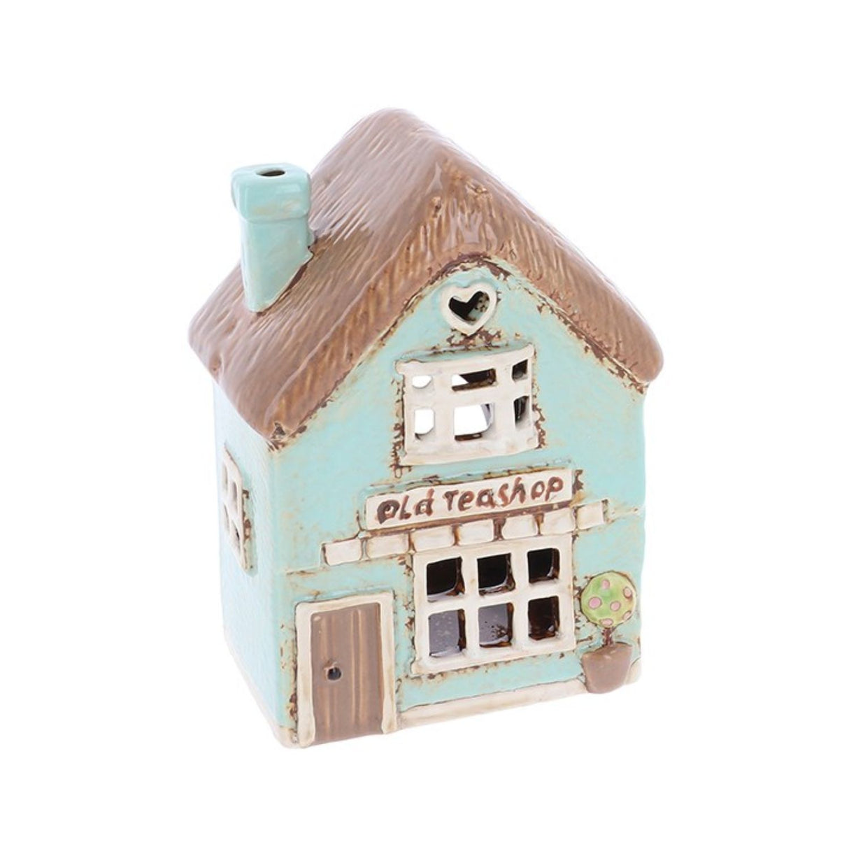 Village Pottery 14cm Tea Shop Tealight