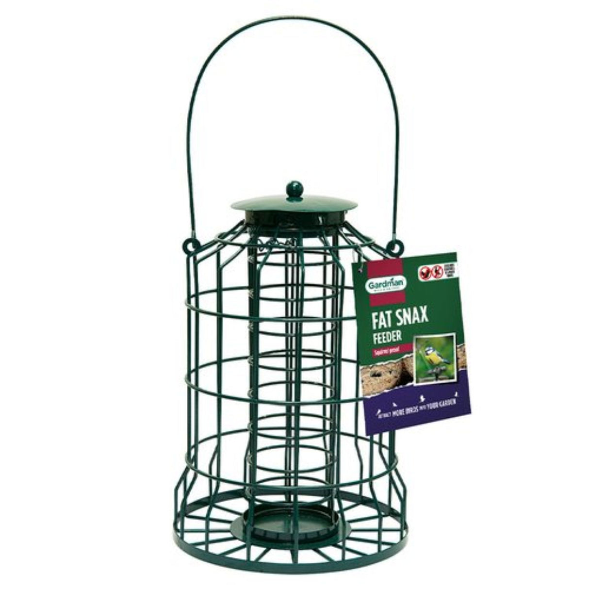 Gardman Wild Bird Squirrel Proof Fat Snax Feeder