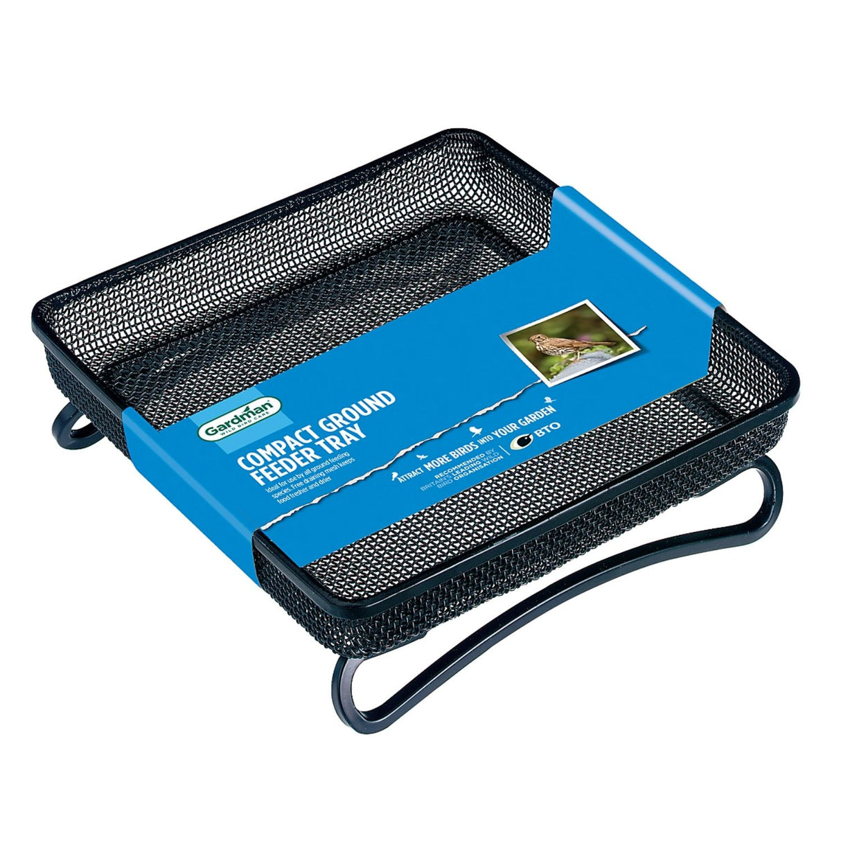 Gardman Wild Bird Compact Ground Feeder Tray
