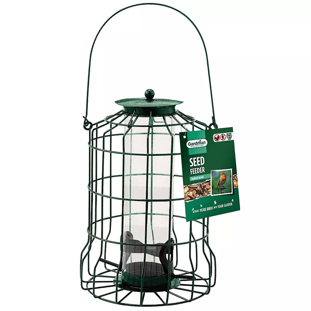 Gardman Wild Bird Squirrel Proof Seed Feeder