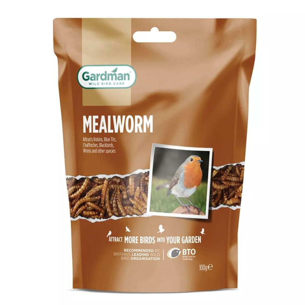 Gardman 100g Wild Bird Mealworms