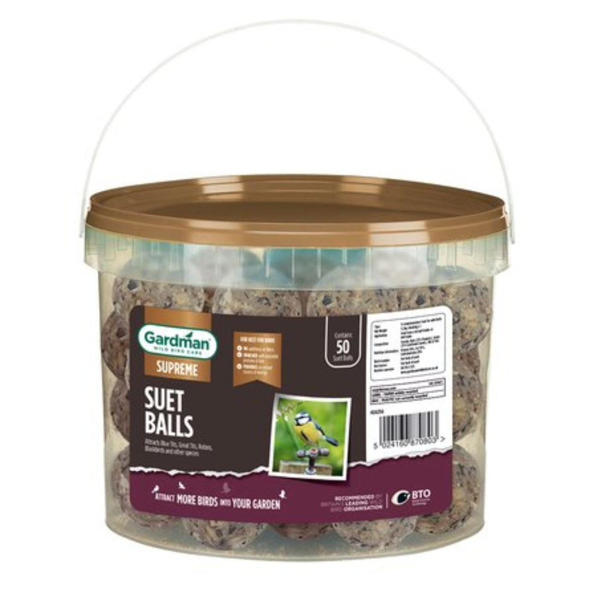 Gardman Supreme Suet Balls Tub