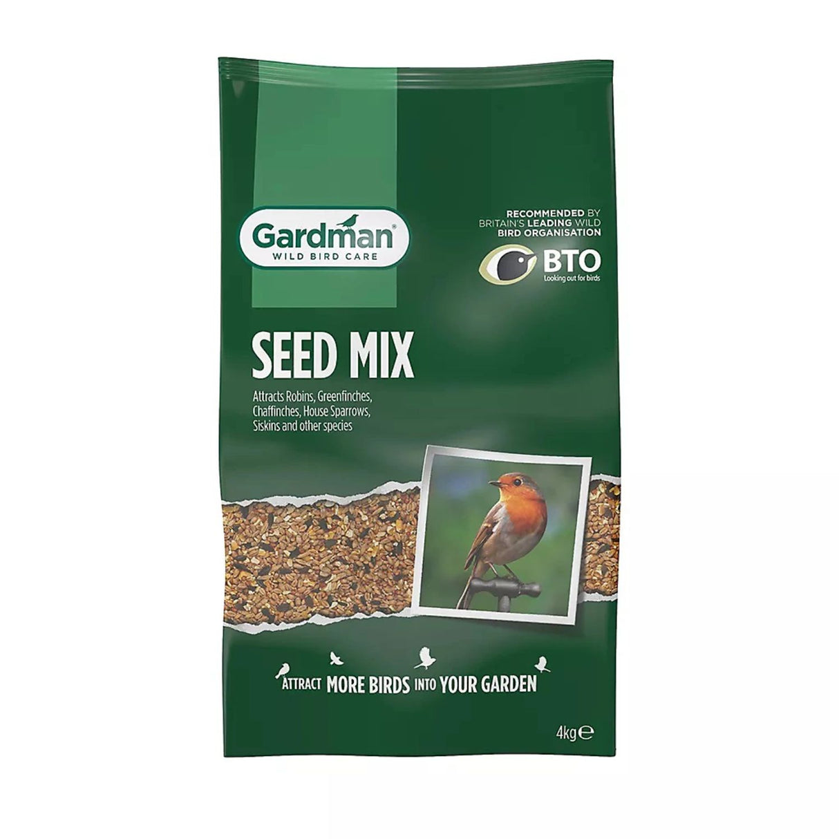 Gardman 4kg Wild Bird Seed Mix
