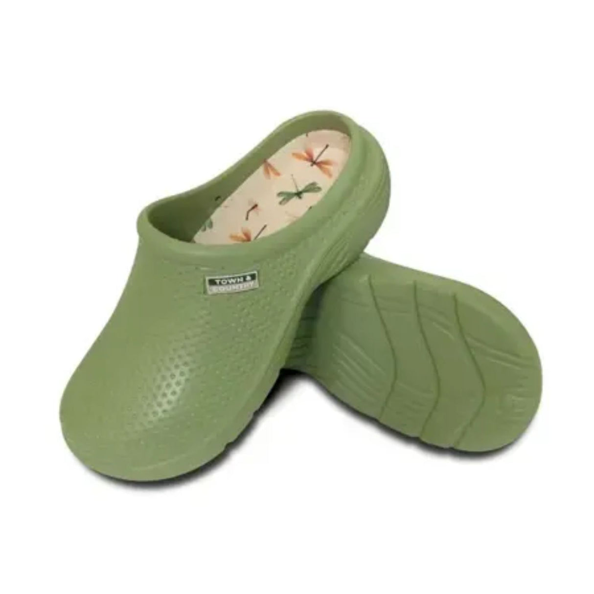 Town & Country Dragonfly Cloggies Size 7