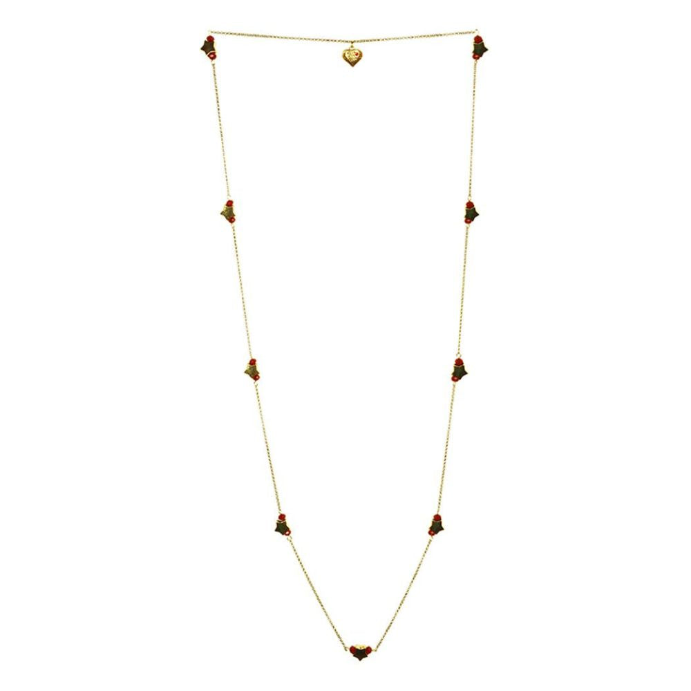 Rosie Fox Ruby Star Long Necklace