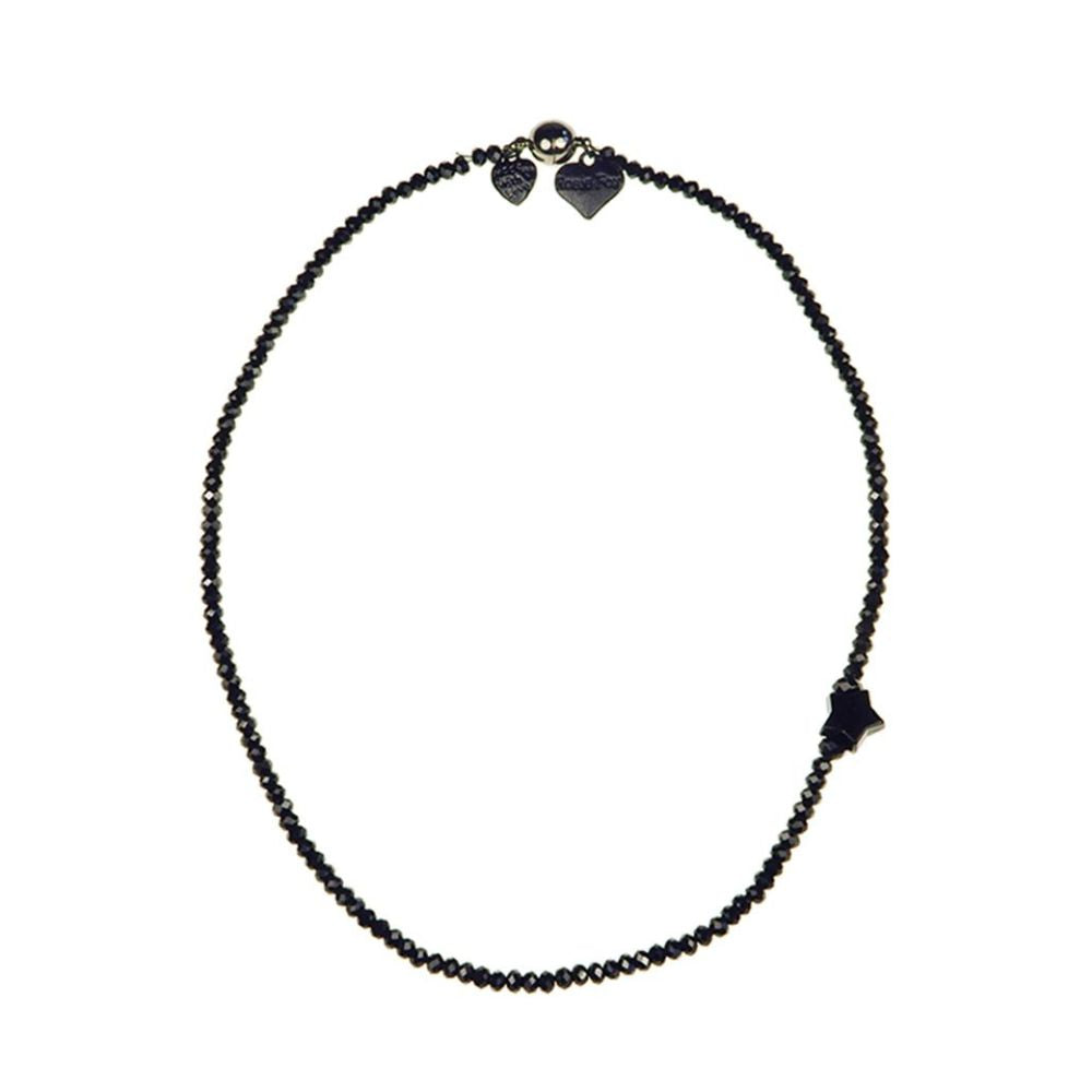 Rosie Fox Jet Star Short Necklace